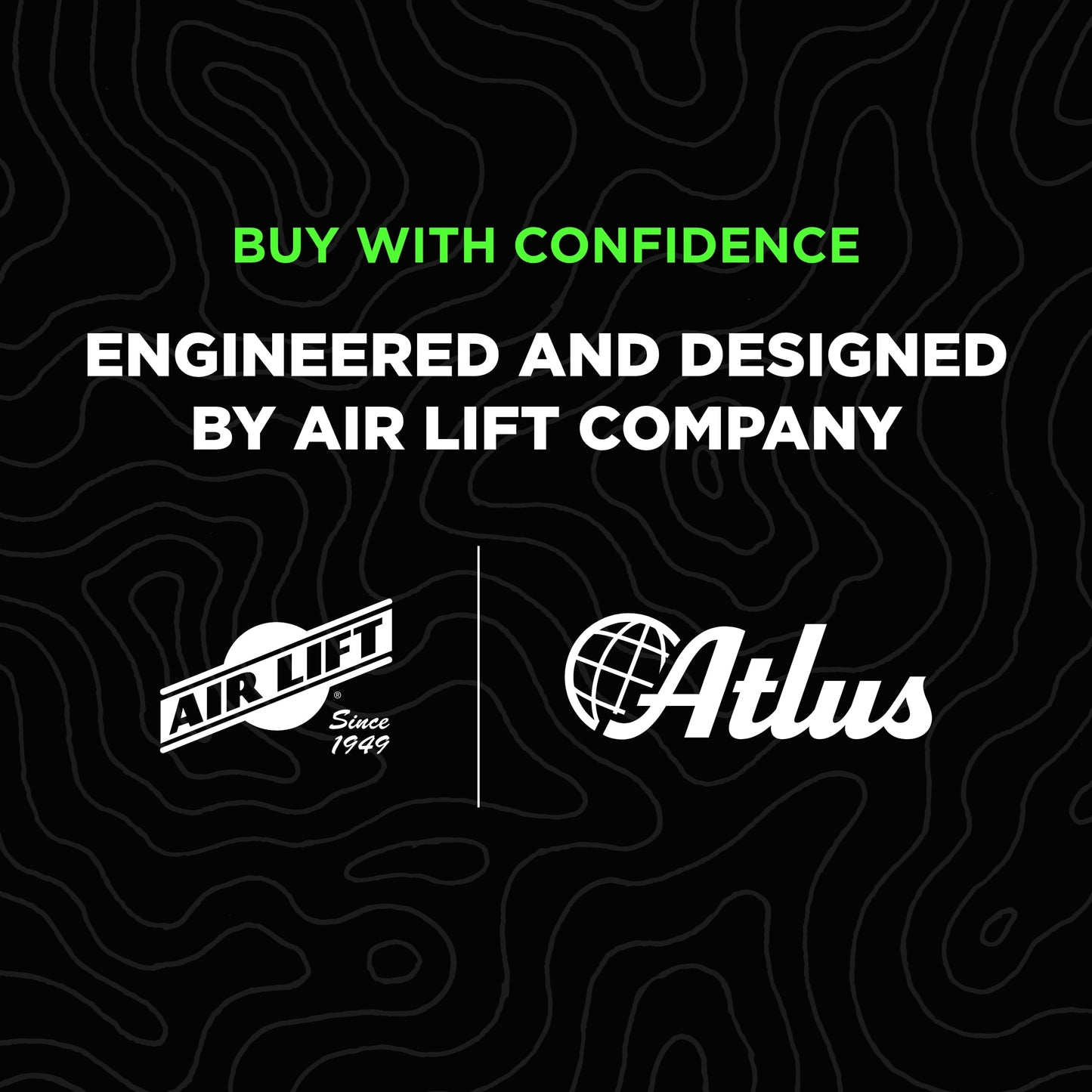 Atlus Engineered By Air Lift A5000 Air Bag Suspension Kit for 2011-2016 Ford F-250/F-350, 2011-2014 F-450 4WD (Replaces Torque TR57396AS and Firestone 2597) – AA57396