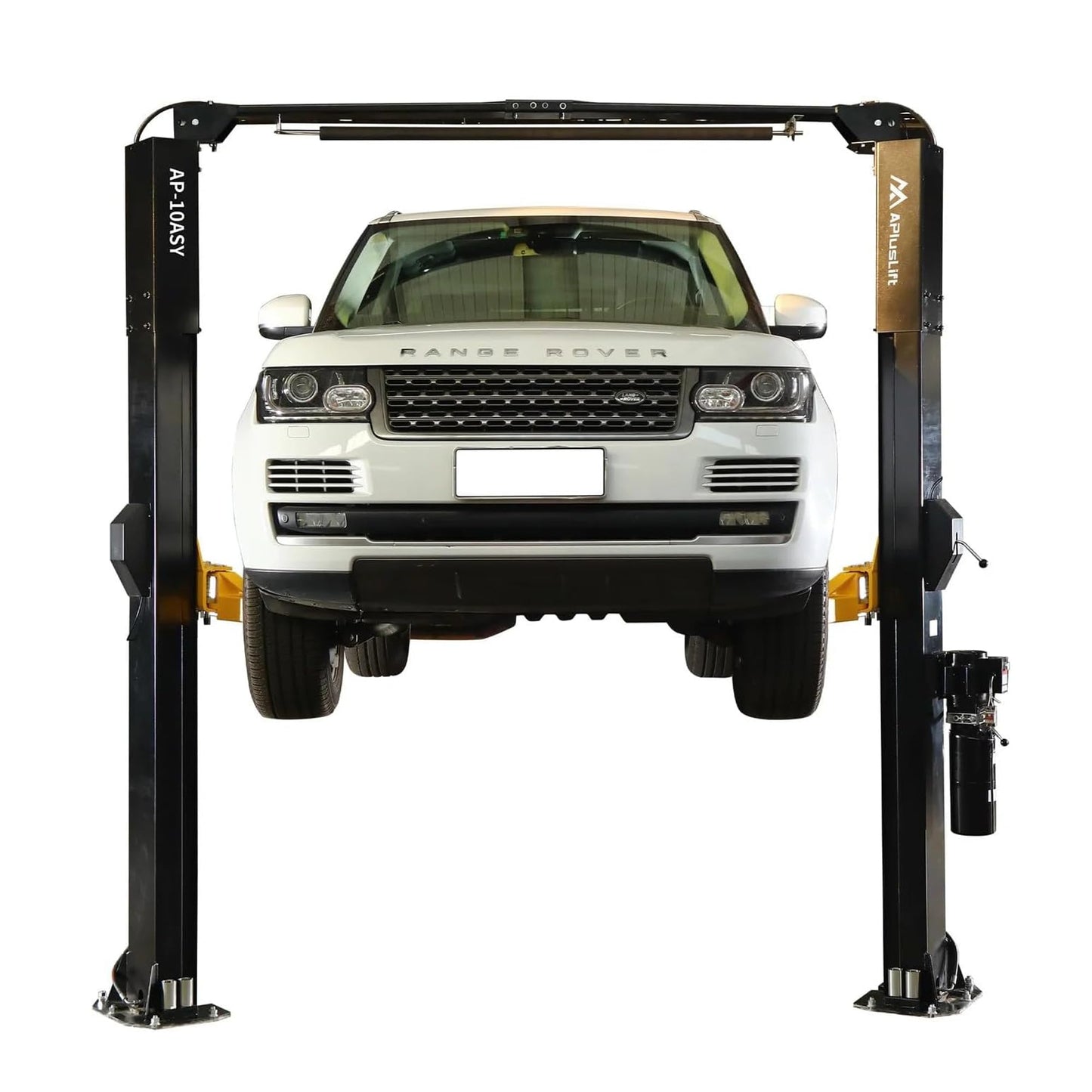 APlusLift 10,000LB 2-Post Overhead Symmetrical and Truly Asymmetrical Single Release Car Lift with 3 Year Warranty - HW-10ASY