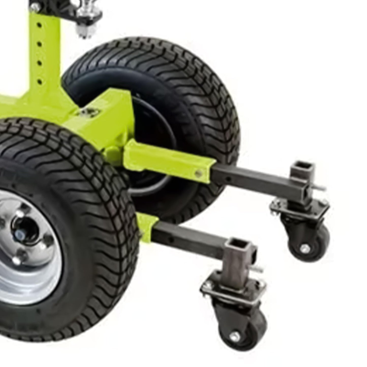 Tow Tuff Electric Trailer Dolly with Adjustable Ball Hitch, 7500 Pound Capacity, Green