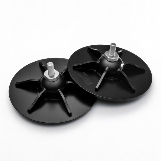 RVpaws RV Landing Gear Jack Foot Pad Set of 2-9" for Lippert Level Up and Lippert Titan Leveling Systems