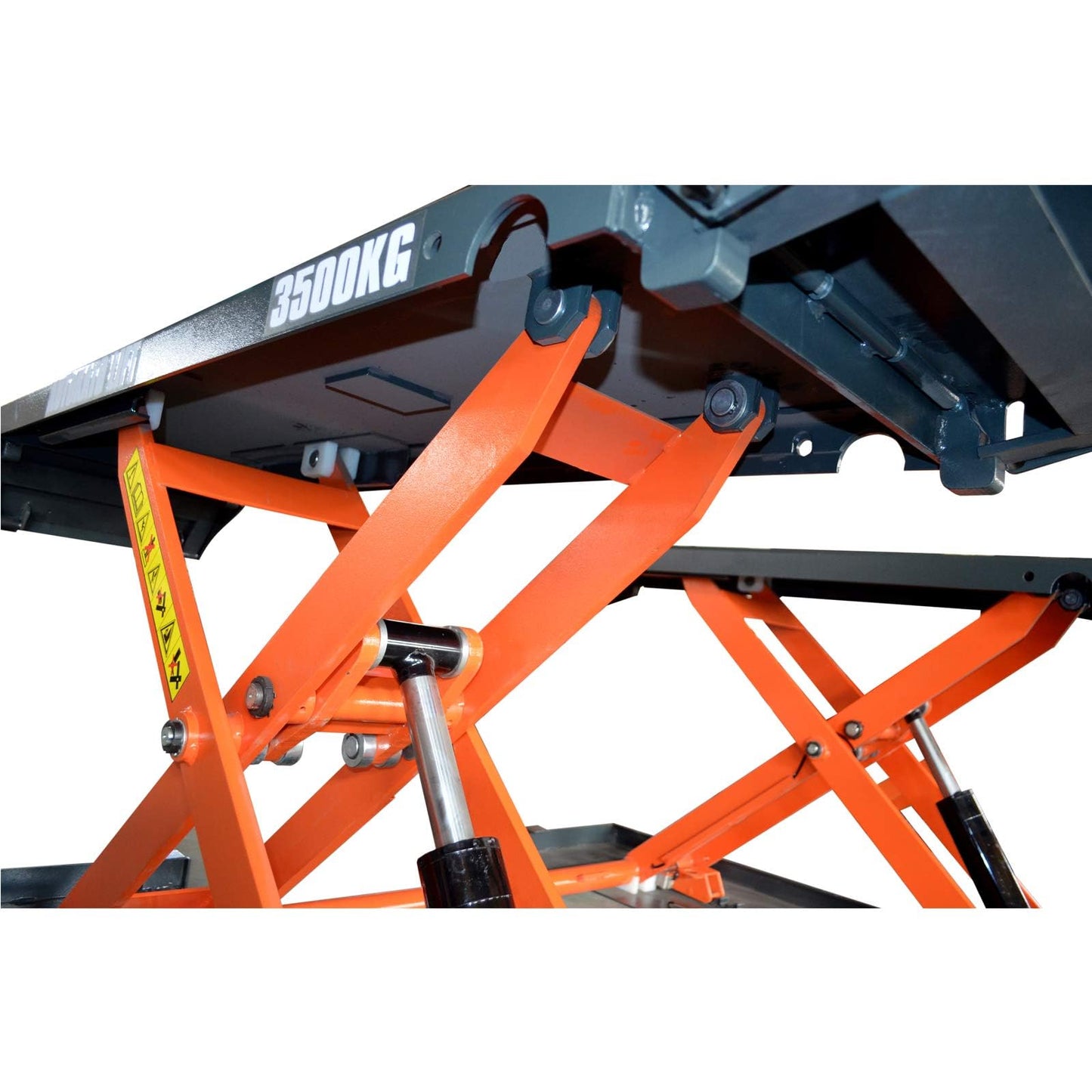 KATOOL Mid Rise Scissor Lift 8000lbs Electric Release Auto Lift 110V/1PH Quick Jack Adjustable Lift for Home Shop Garage (X80-110)