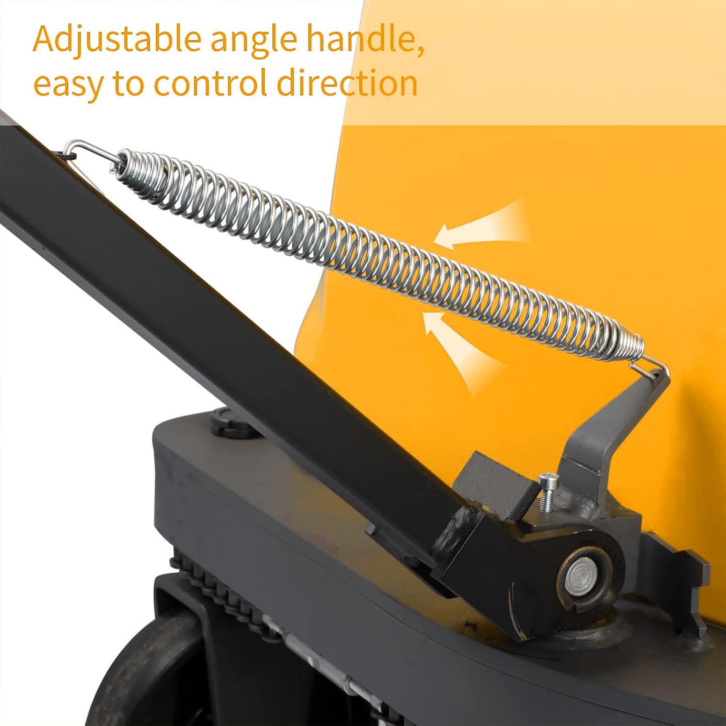 Tory Carrier Semi-Electric Pallet Stacker, 3300lbs Capacity Material Lift, Walkie Forklift 98" Lifting Height with Straddle Legs and Adjustable Forks