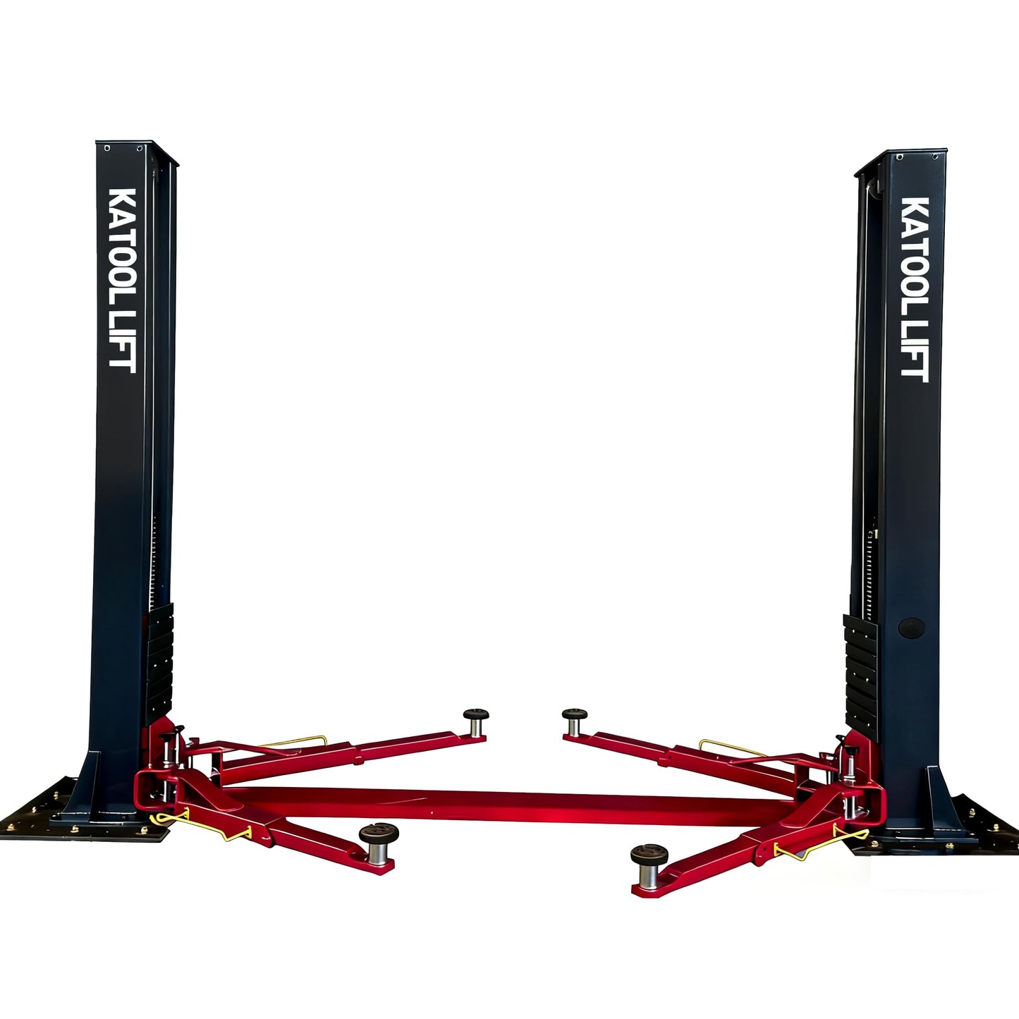 AUTOKATO KT-H120D 12000 Lbs 4.0HP Two Post Lift Single Lock Release Auto Lift Car Hoist 2 Post Truck Lift with Symmetric Arms and Dual Hydraulic Cylinders (KT-H120D)
