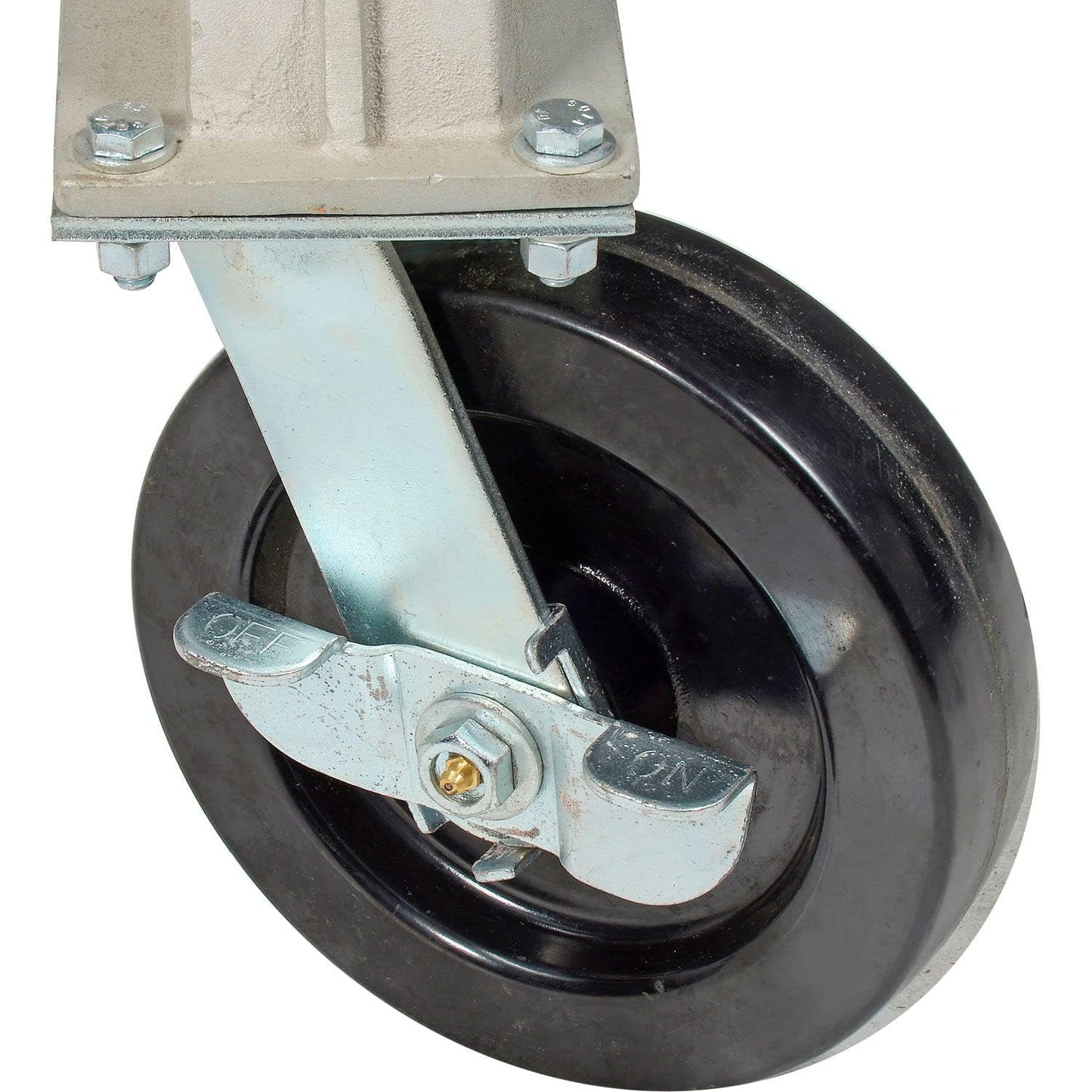 Global Industrial Aluminum Gantry Crane - KD, 2000lb Load Cap, Adjustable Height, 10'W I-Beam