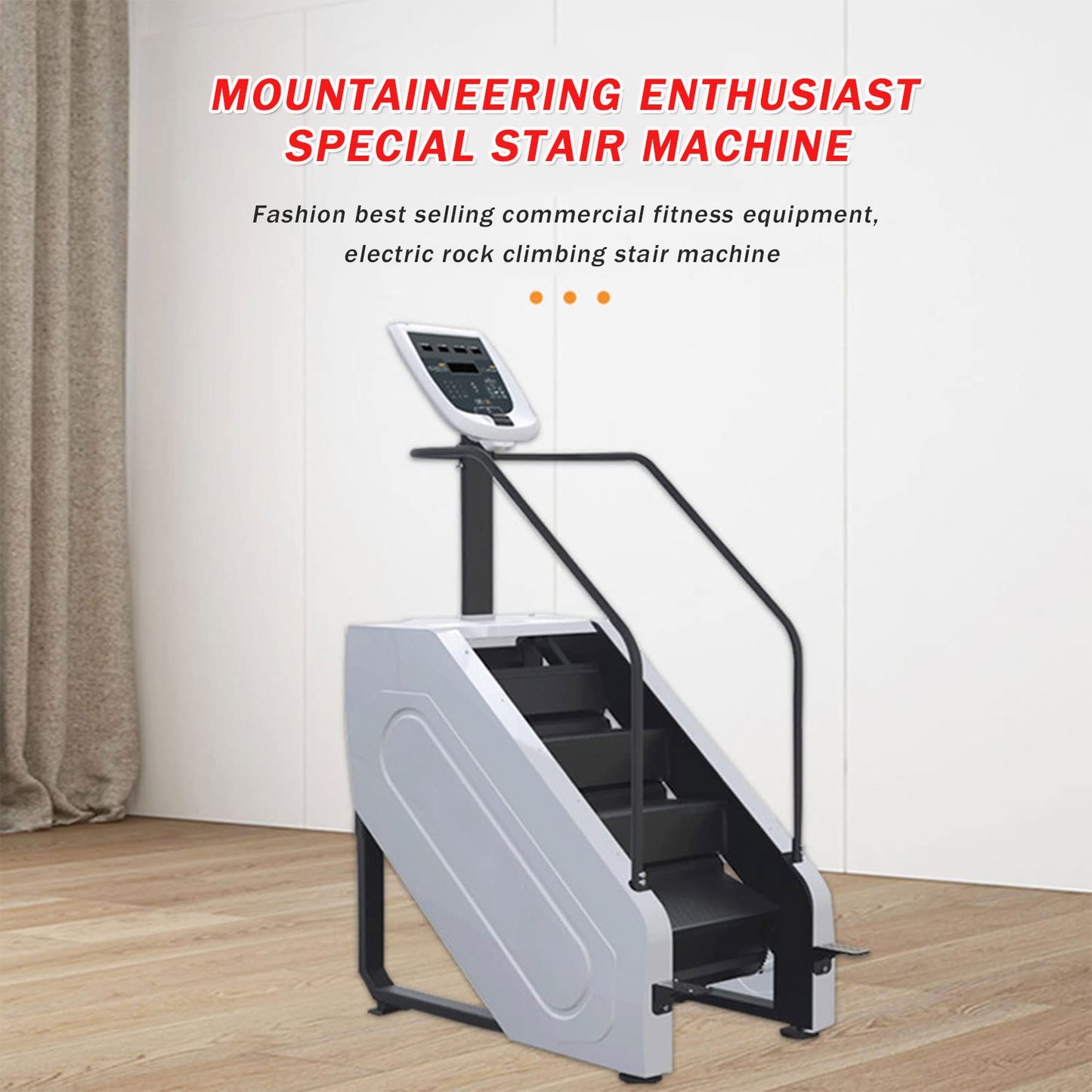 GAORUIFENG Stair Clim Training Machine Clim Machine Clim Stepper Aerobic Adjustable Speed Step Machine