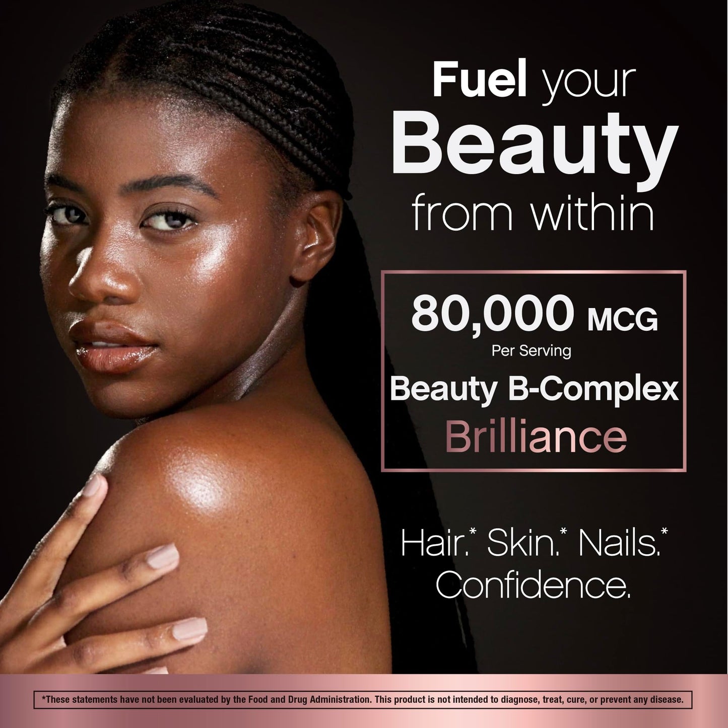 NeoCell Biotin Collagen Keratin Supplement | 80000mcg | 60 Capsules | Beauty B-Complex | Plus Hyaluronic Acid | Hair, Skin, and Nails