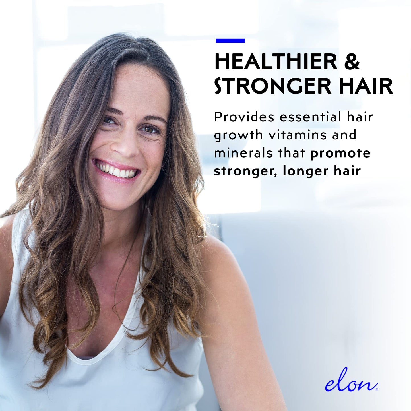 Elon Matrix 5000 - Biotin 5000mcg Vitamins for Hair Growth w/Extended Release - Promotes Healthy & Strong Hair - Pack of 2 (120 Day Supply)