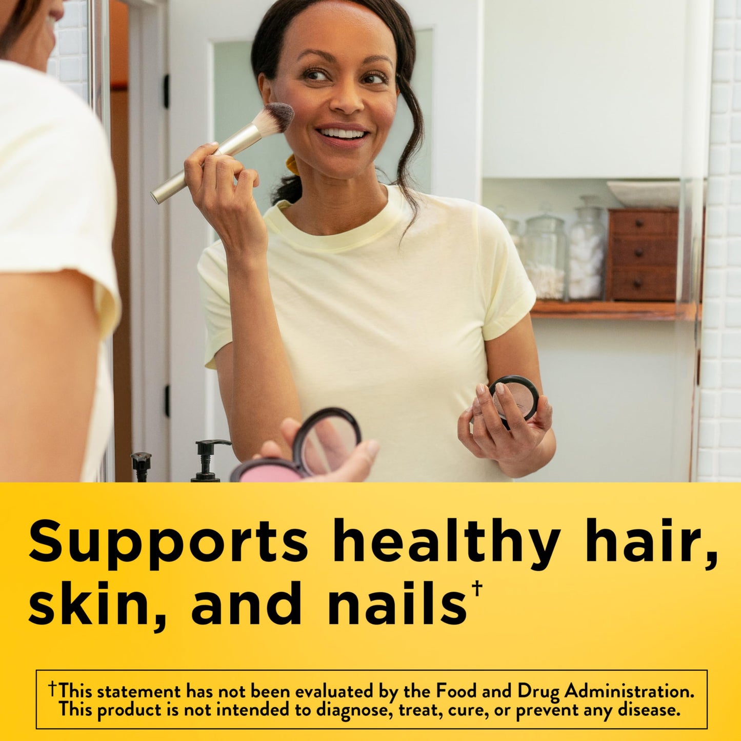 Nature Made Biotin 2500 mcg Extra Strength, Biotin Supplements Support Healthy Hair Skin & Nails, 150 Softgels, 150 Day Supply