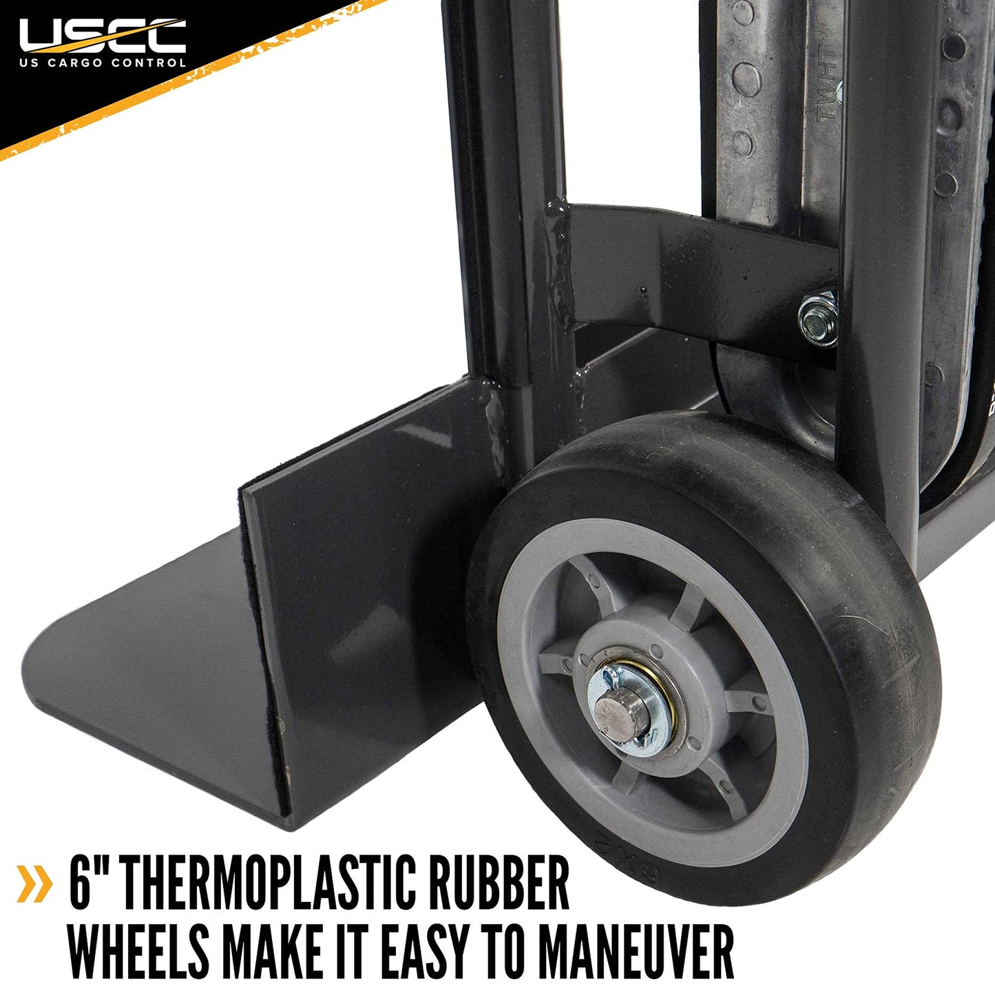US Cargo Control Appliance Trucks (16-Pack) - Industrial Steel Appliance Hand Truck, 1,200 LBS. Capacity, with Double Auto Recoil Strap Systems & Stair Climbers - Heavy Duty Appliance Dolly