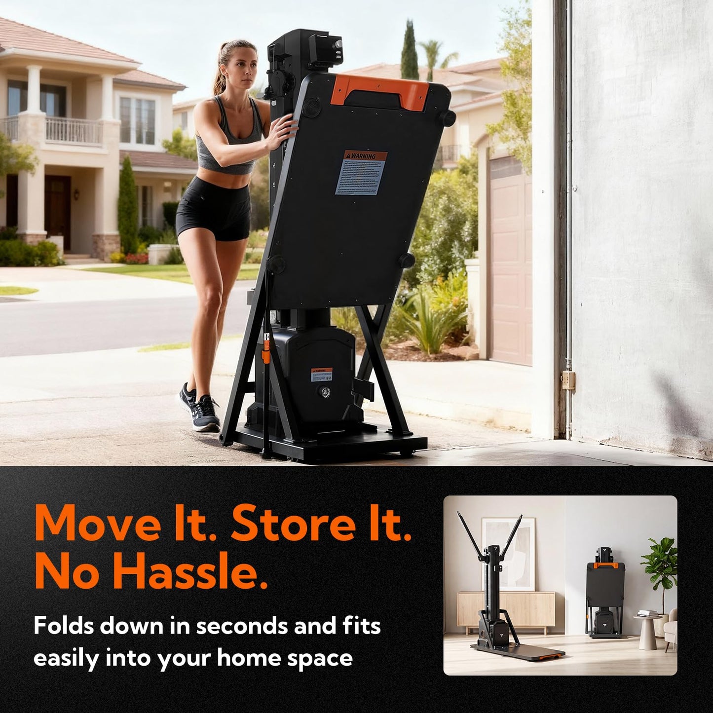 FITTRANSFORMER Titan Smart Home Gym, All-in-One Strength Training and Ski Machine, Digital Weight System for Full Body Workout, Functional Gym Machine, Squat Rack & Ski Machine