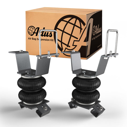 Atlus Engineered By Air Lift A5000 Air Bag Suspension Kit for 2007-2019 Chevy Silverado & GMC Sierra 1500 Legacy 2WD & 4WD (Replaces Torque TR2430AS and Firestone 2430) – AA24300