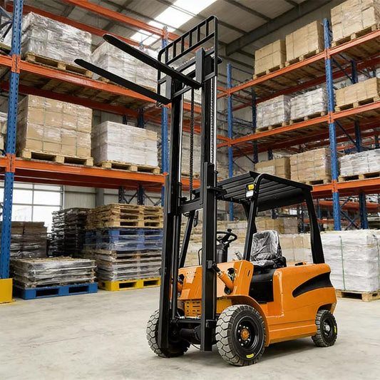 1.5 to 5 Ton Customizable Lifting Height Efficient Material Handling Electric Forklift Truck– Stacker for Warehouse Logistics