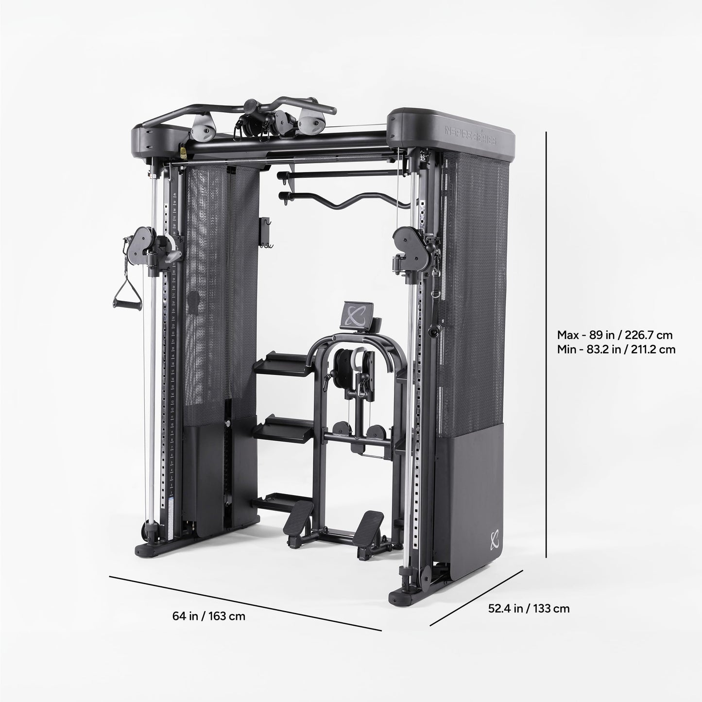 Inspire Series FT2 PRO Smith Functional Trainer, Premium Gym, 350 lb Max on Smith Bar - (FT2 PRO Base)