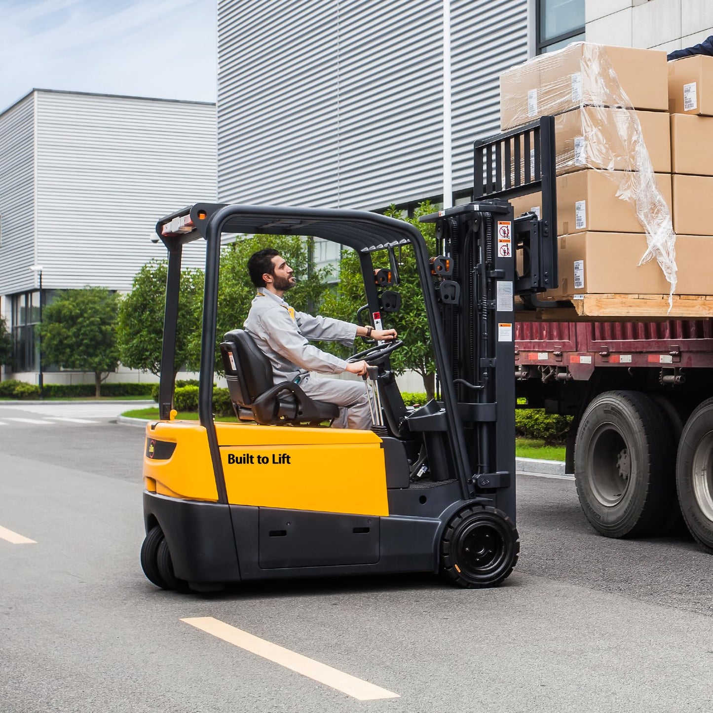 Built to Lift Electric Forklift, Powered Stackers