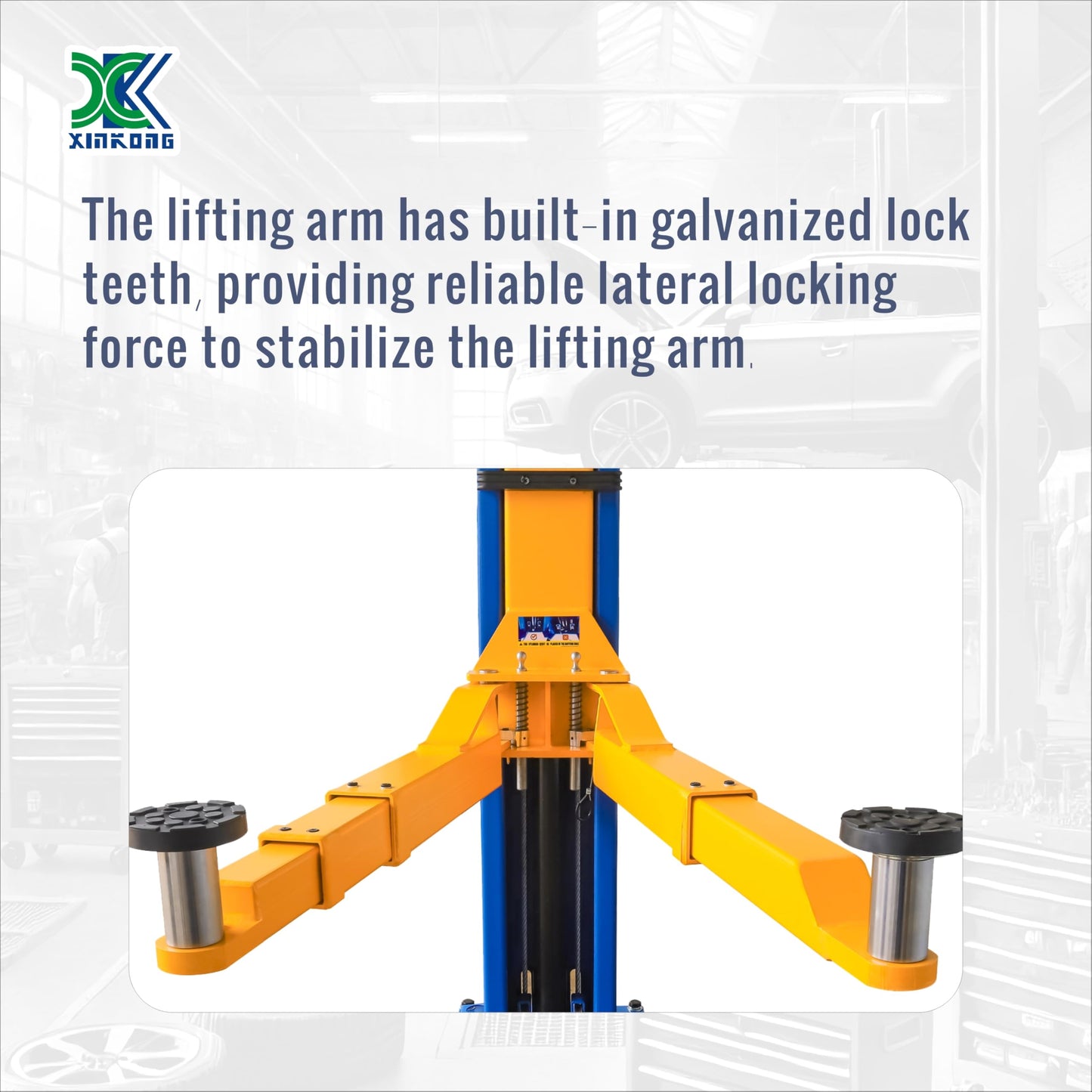 XK-L1150 Auto Lift Car Lift 220V Capacity 11500 Lbs 2+3 Enhanced Auxiliary Arm Overhead Truck Hoist with 36 Months Parts Replacement