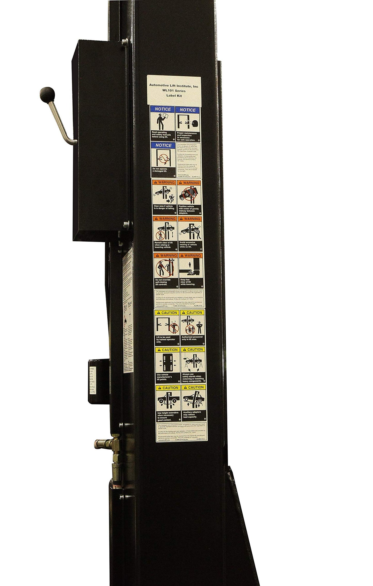 APlusLift ALI Certified Falcon TR-10C 144" Tall 10000LB 2-Post Overhead Direct Drive Single Point Release Car Lift/Industry Leading 3 Year Warranty