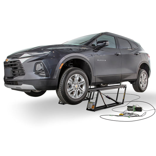 QuickJack 6000TL Portable Car Lift with 6,000lb Capacity, with 110V Power Unit, Safe & Portable Design Garage Lift for Home, Garage, Shop, or Mechanic Auto Repair