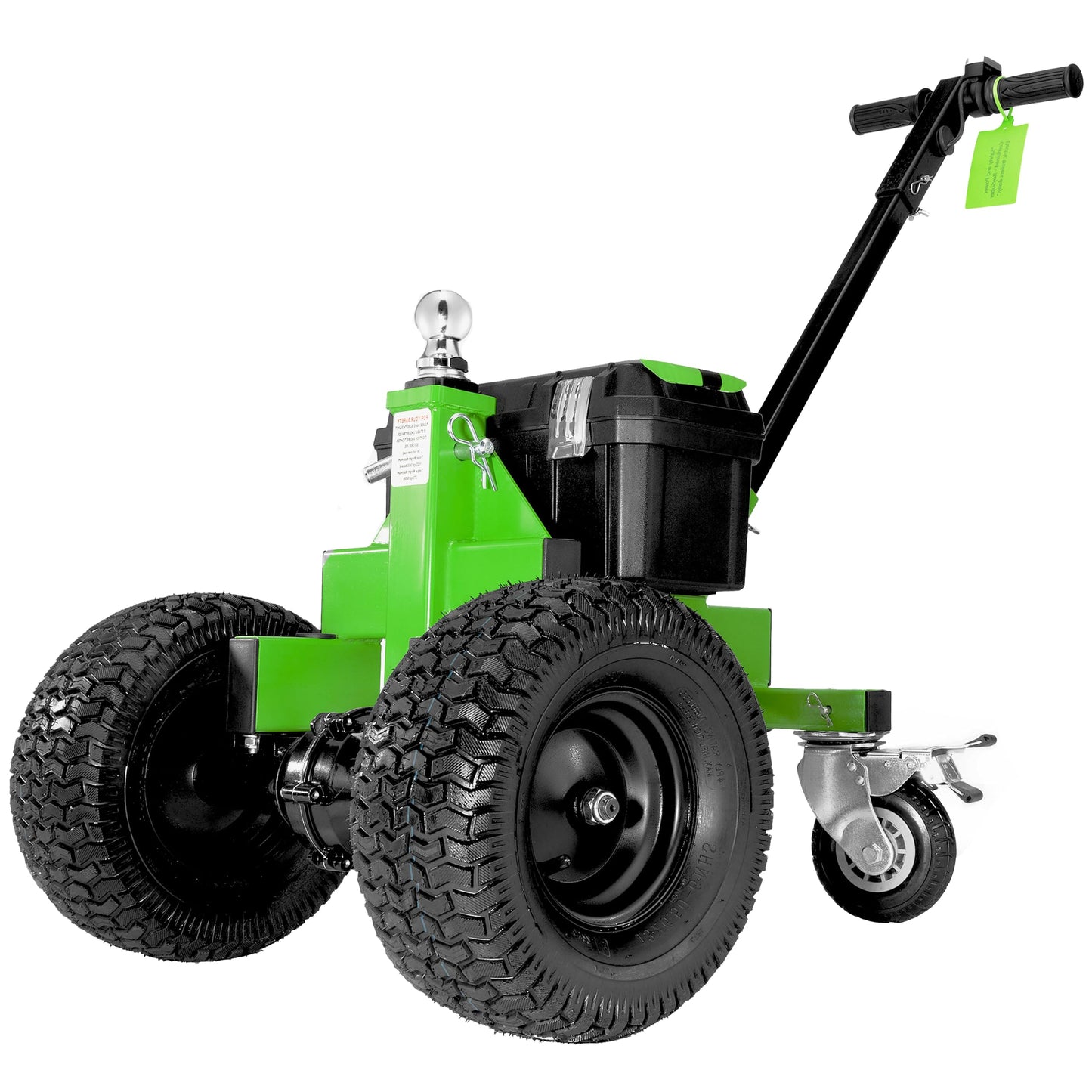 SUPERWAGEN Electric Trailer Dolly Power 3600 lbs Towing Max 600 lbs Tongue Weight Hitch Ball 2"&1-7/8" DC 24V 850W 9Ah w/Heavy for Duty Commercial Utility, Dolly Valet, RV Campers