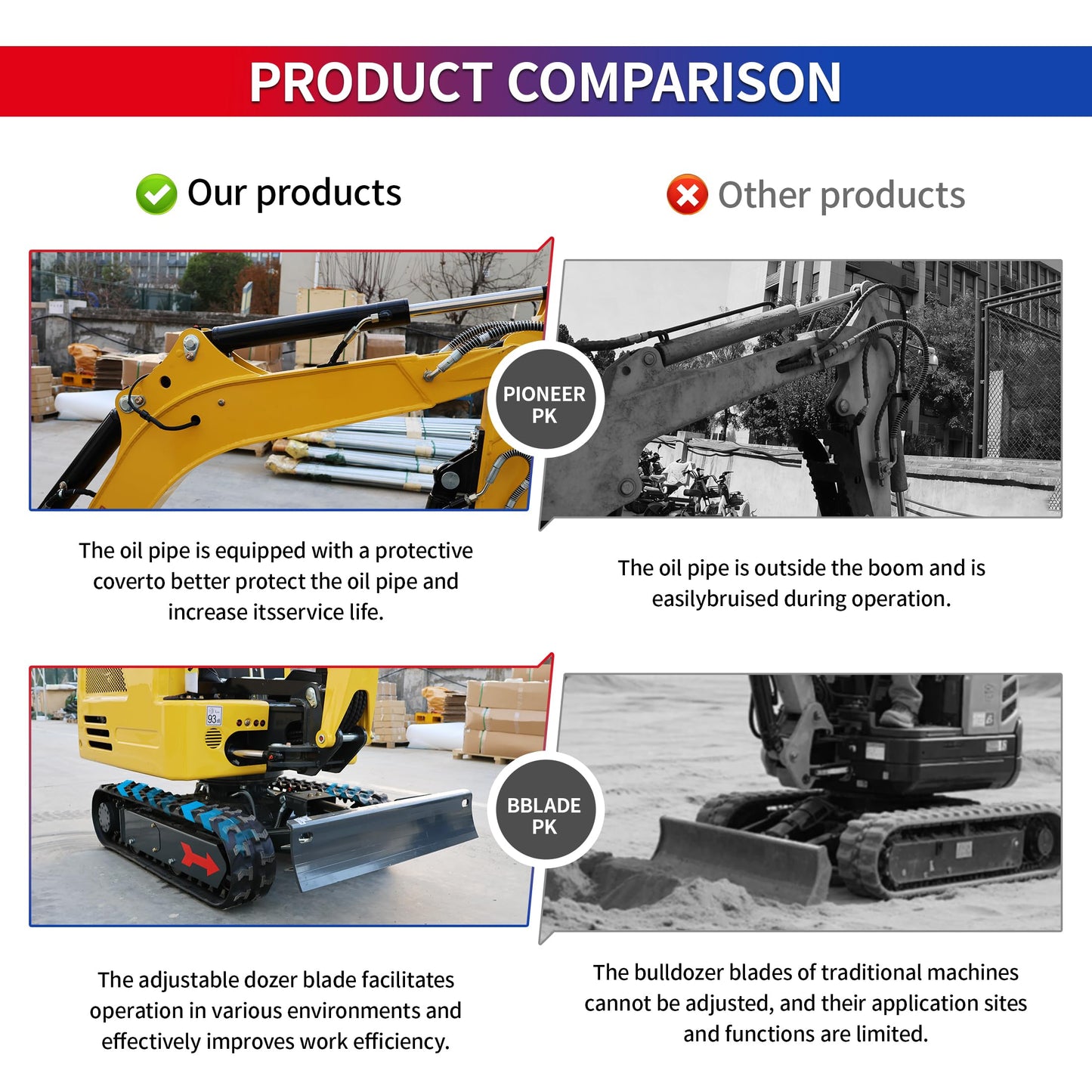 DS-R327, 1.8 Ton Mini Excavator, KubotaDiesel 14HP, w/Pilot Controls Side Swing Boom & Crawler Extension, Includes 11 Attachments, w/12 Months Parts Replacement, Delivery & Unloading Services