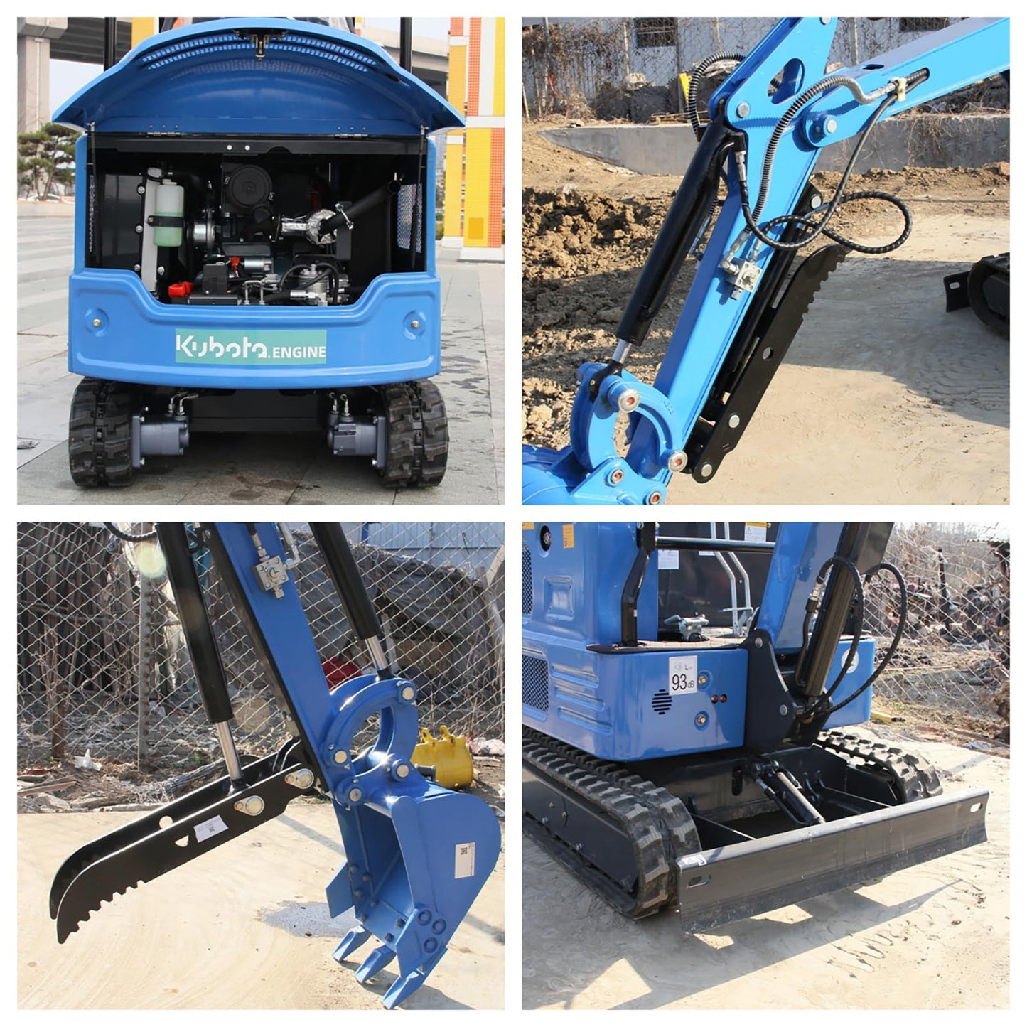 DS-180L, 1.8 Ton New Pilot Control KubotaEnigne Diesel Mini Excavator, W/Hydraulic Thumb, Auger, Bucket, US in Stock, Include Delivery & Unloading, 12 Months Parts Replacement Service