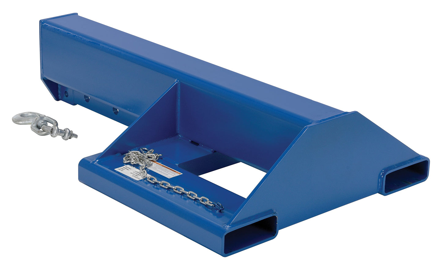 Vestil LMS-EBNT-40-8 Steel Shorty Non Telescoping Lift Boom 24 In. Fork Pocket Center 8,000 Lb. Capacity Blue