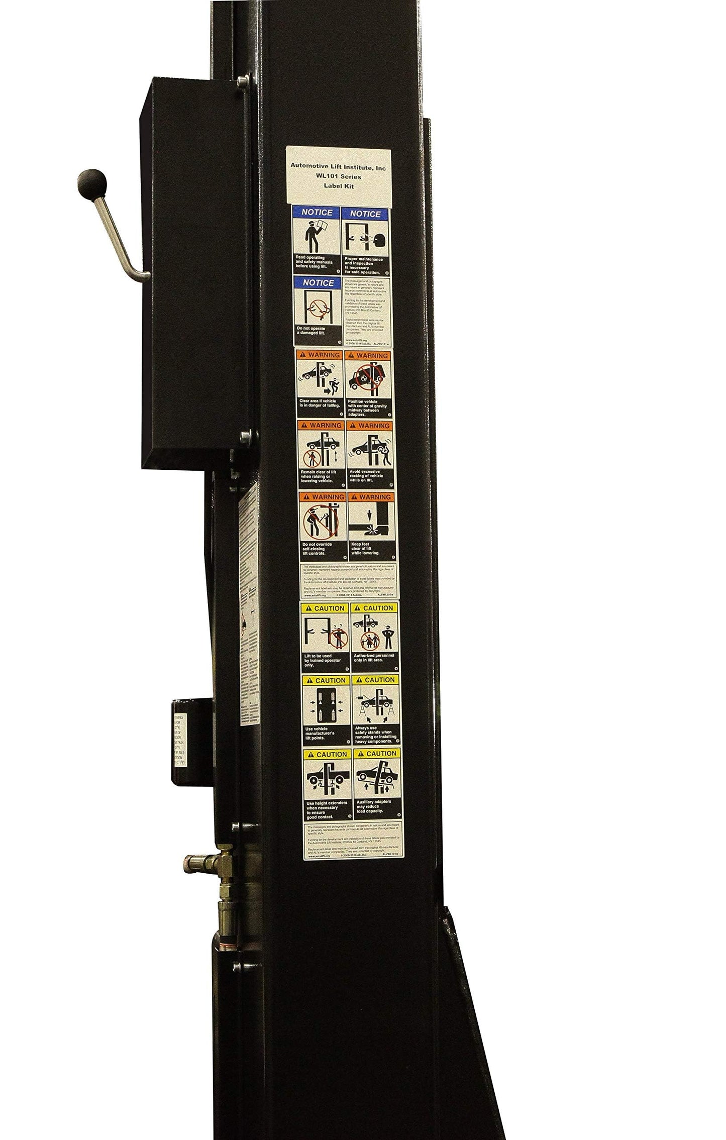APlusLift ALI Certified Falcon TR-10CX 166" Tall 10000LB 2-Post Overhead Direct Drive Single Point Release Car Lift/Industry Leading 3 Year Warranty