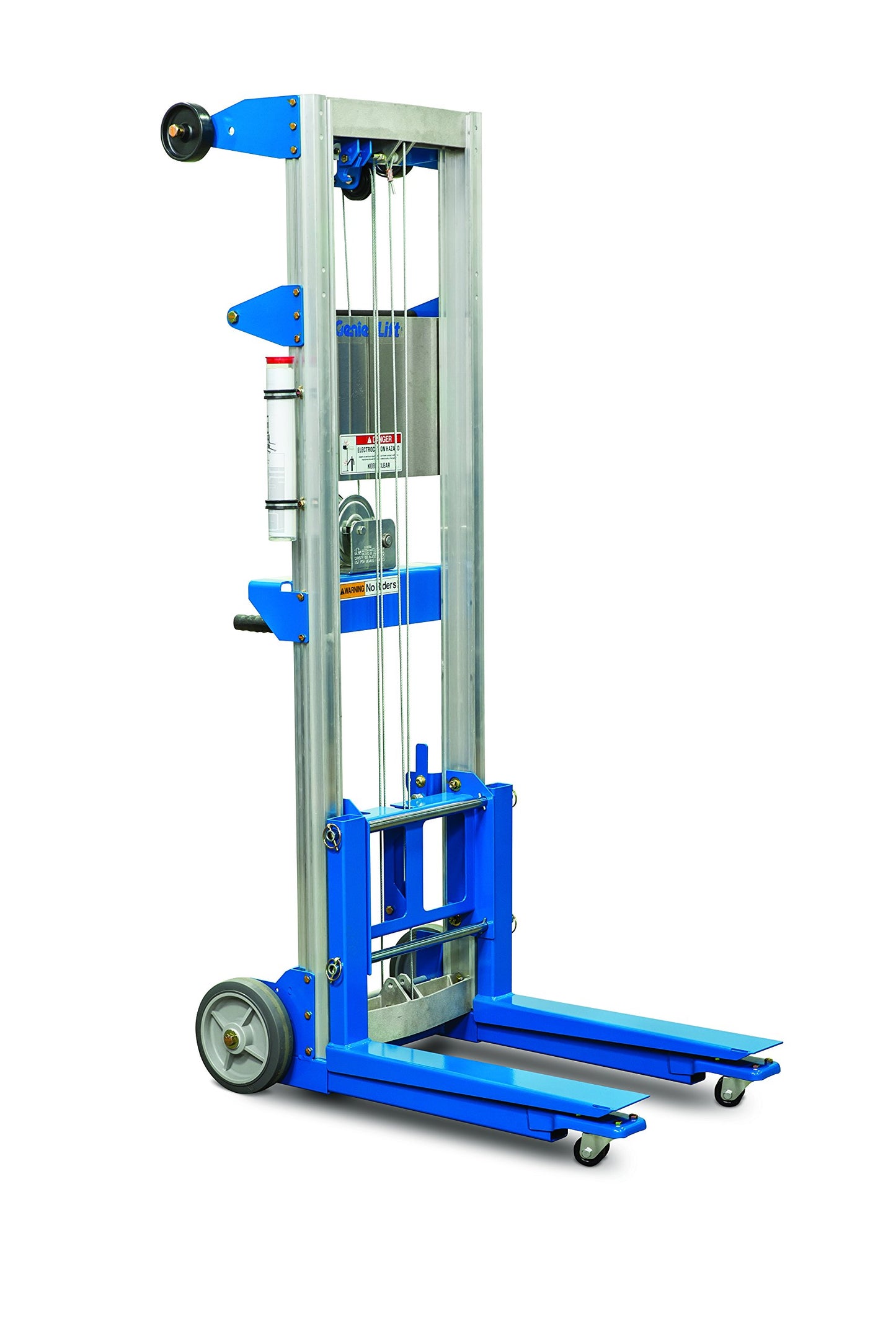 Genie Lift, GL- 8, Heavy-Duty Aluminum Manual Lift, 400 lbs Load Capacity, Lift Height 10' 0.5"