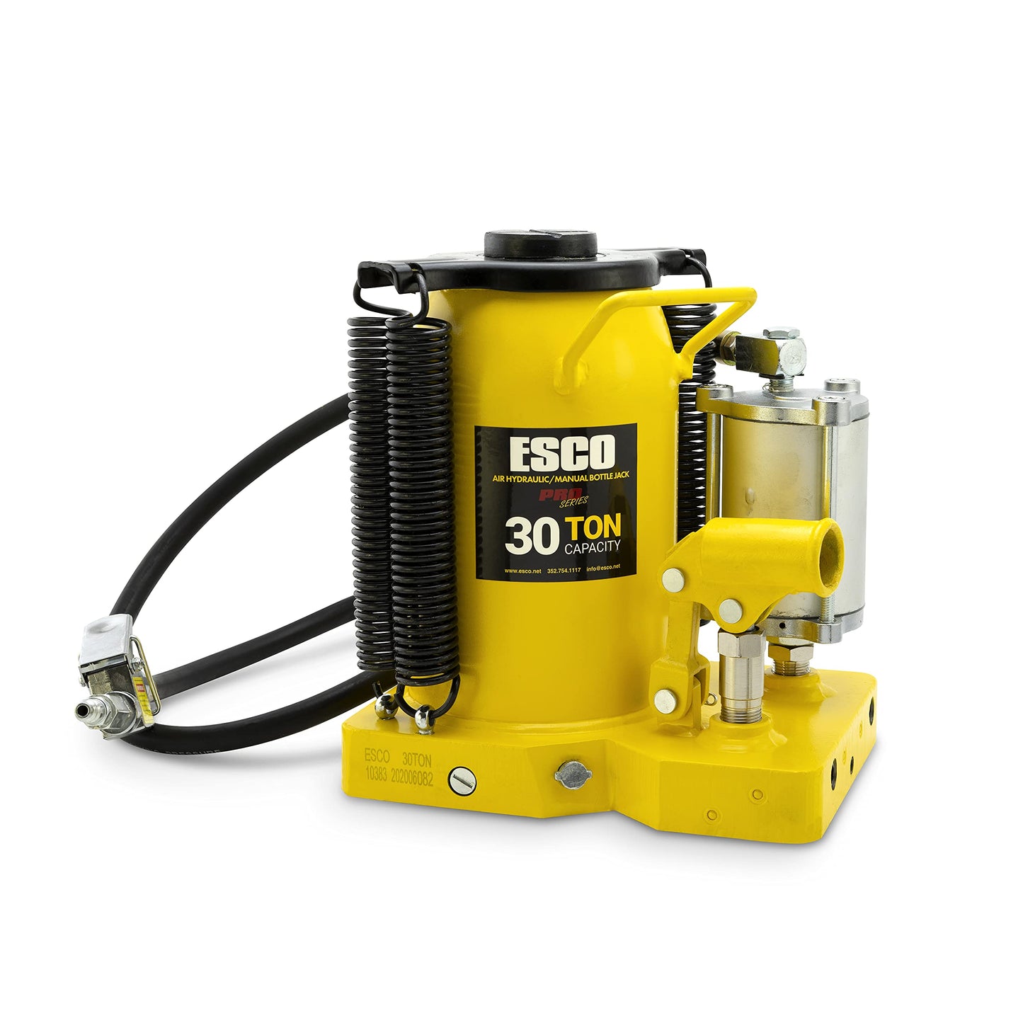 Pro Series 30 Ton Air Hydraulic Bottle Jack