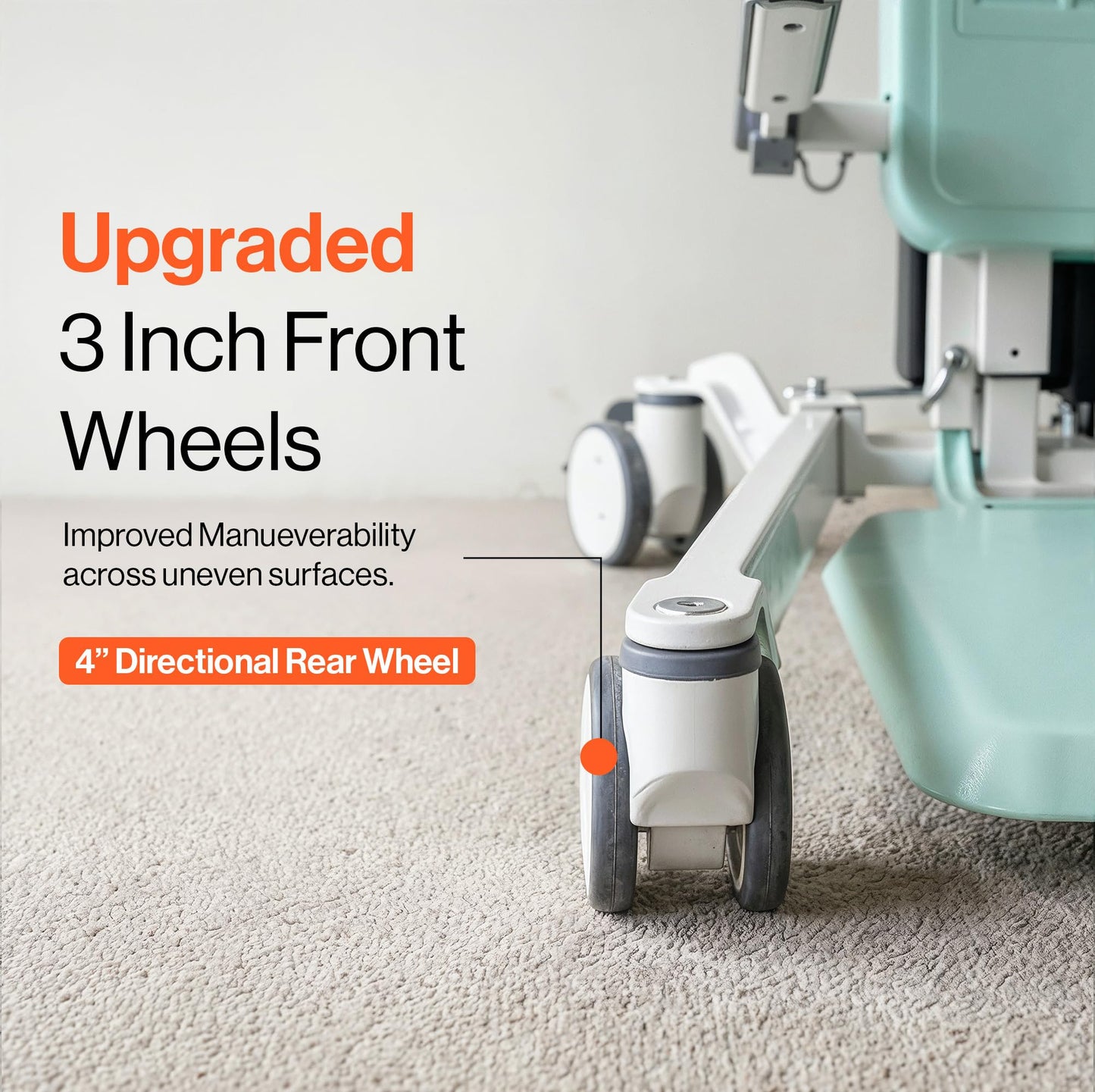 SuperHandy GoRise Electric Floor to Stand Lift – 500 Lbs Capacity, Standing Assistance, Portable, Adjustable, Ergonomic, Easy Storage, Patent Pending (TX+（Transfer Lift Plus）)