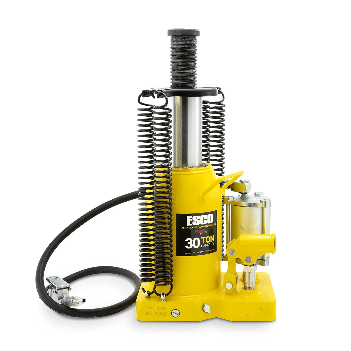 Pro Series 30 Ton Air Hydraulic Bottle Jack