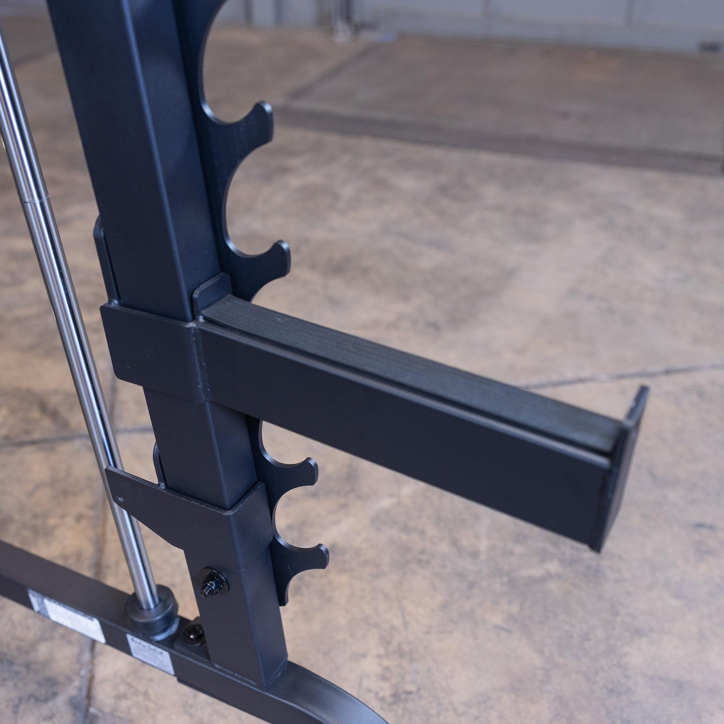Body-Solid (GS348B) Precise 7° Angle Smith Machine Home Gym - Strength Training Equipment with Adjustable Safeties, Squat Rack Cage, Half Rack & Weight Cage Power Rack - for Amateurs & Professionals