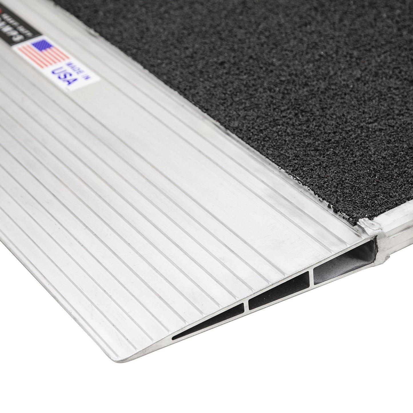 48" x 63" Shipping Container Forklift Ramp for 4.5" to 8" Lip, 12,000 lb. Capacity, HD Ramps