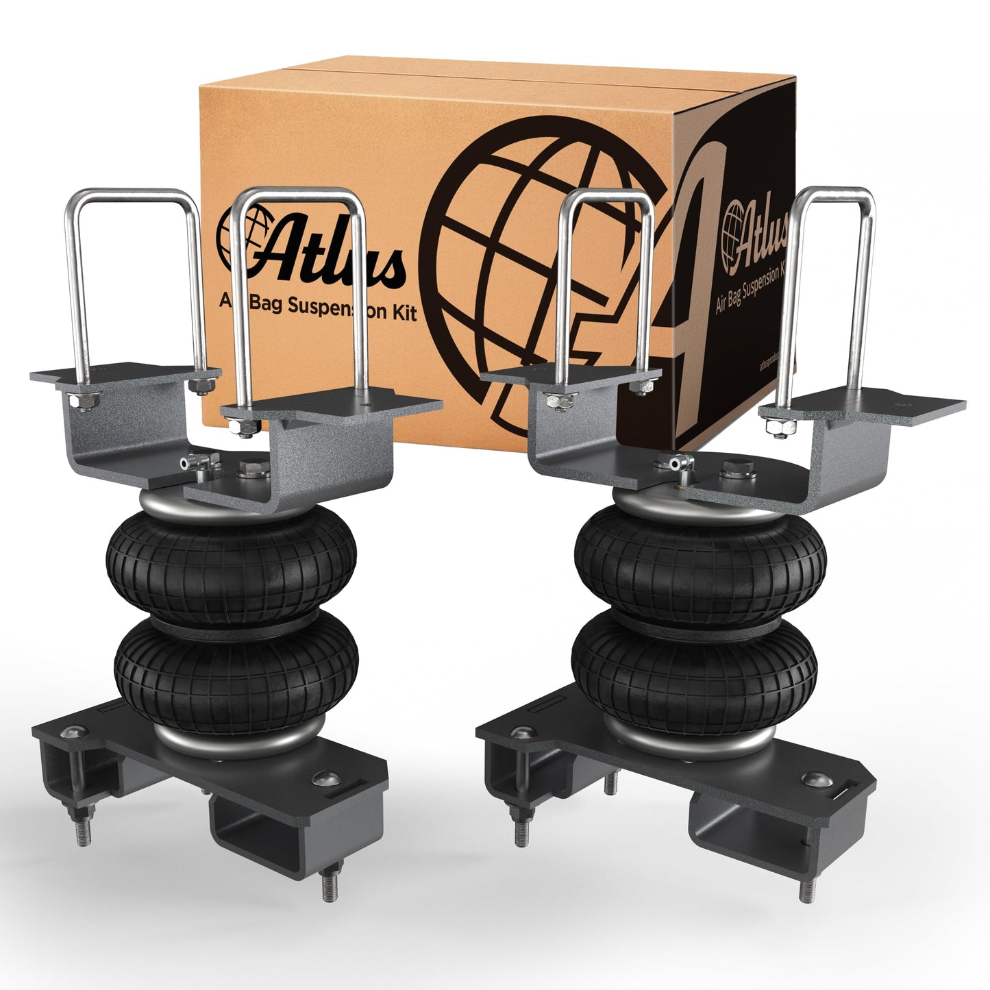 Atlus Engineered By Air Lift A5000 Air Bag Suspension Kit for 2019-2025 Chevy Silverado 1500, 2019-2025 GMC Sierra 1500 2WD & 4WD (Replaces Torque TR57288AS and Firestone 2609) - AA57288