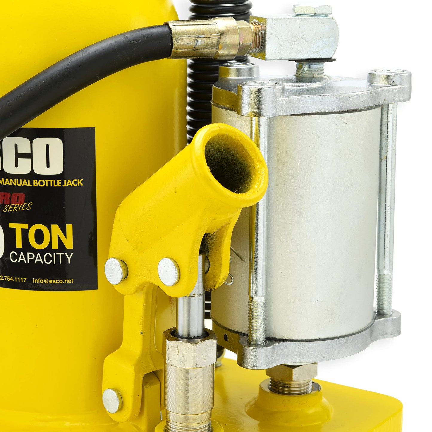Pro Series 12 Ton Air Hydraulic Bottle Jack