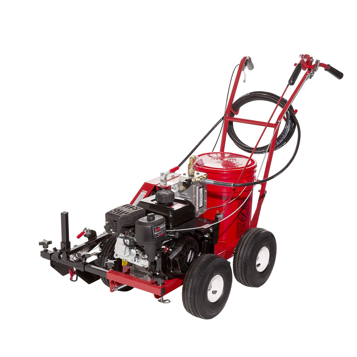 Athletic Field Airless Striping Machine (Model# 4600 Part# 10003031) | Pavement & Warehouse Striping | High Pressure | Light Weight | 3000 PSI Spray Pump | Fix Uneven Athletic Fields | Made in USA
