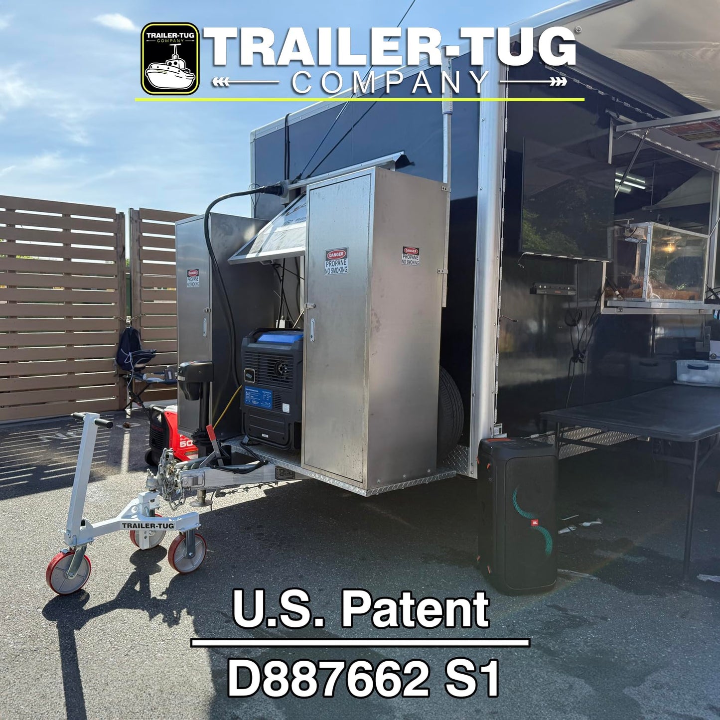 Trailer Tug - Supports up to 20,000LBS - 3,500 lb Max Tongue Weight - Mover for RV, Boat, Camper, Flatbed, Enclosed Trailers - Heavy Duty - World's Greatest Trailer Dolly