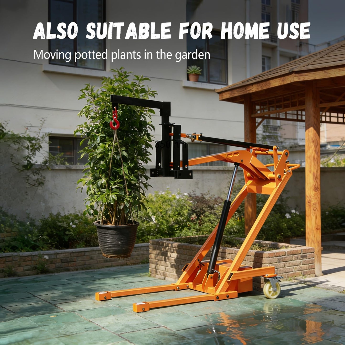 Full Electric Stacker, 1543 LBS Lifting Capacity, Articulated Boom Forklift, Foldable Hydraulic Material Handler, for Factories and Supermarkets