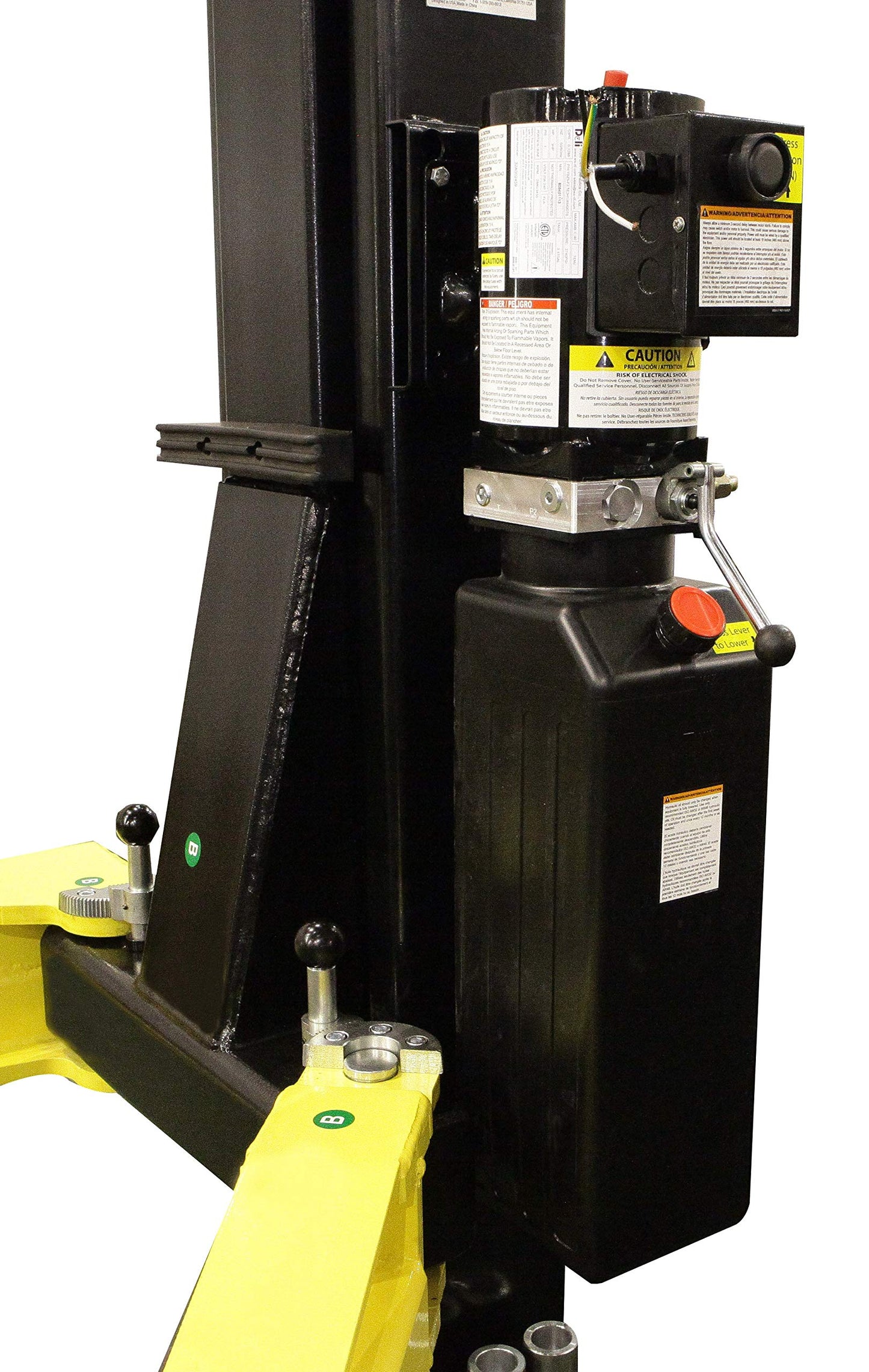APlusLift ALI Certified Falcon TR-10C 144" Tall 10000LB 2-Post Overhead Direct Drive Single Point Release Car Lift/Industry Leading 3 Year Warranty