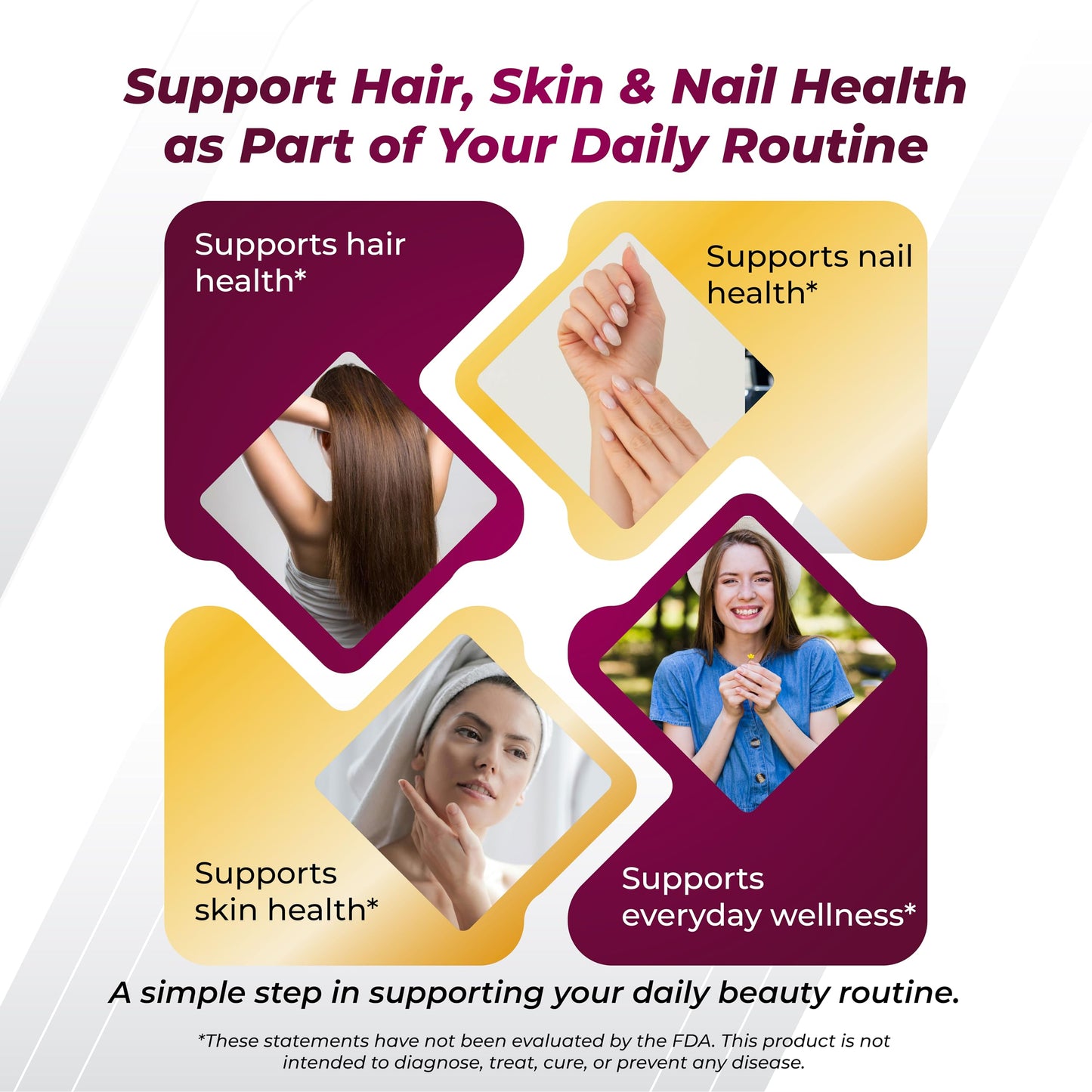 GriMed BIOTIN with Collagen + Keratin 7,275mg Strong Nails & Hair, Radiant Skin, Healthy Aging (150 Count (Pack of 1))