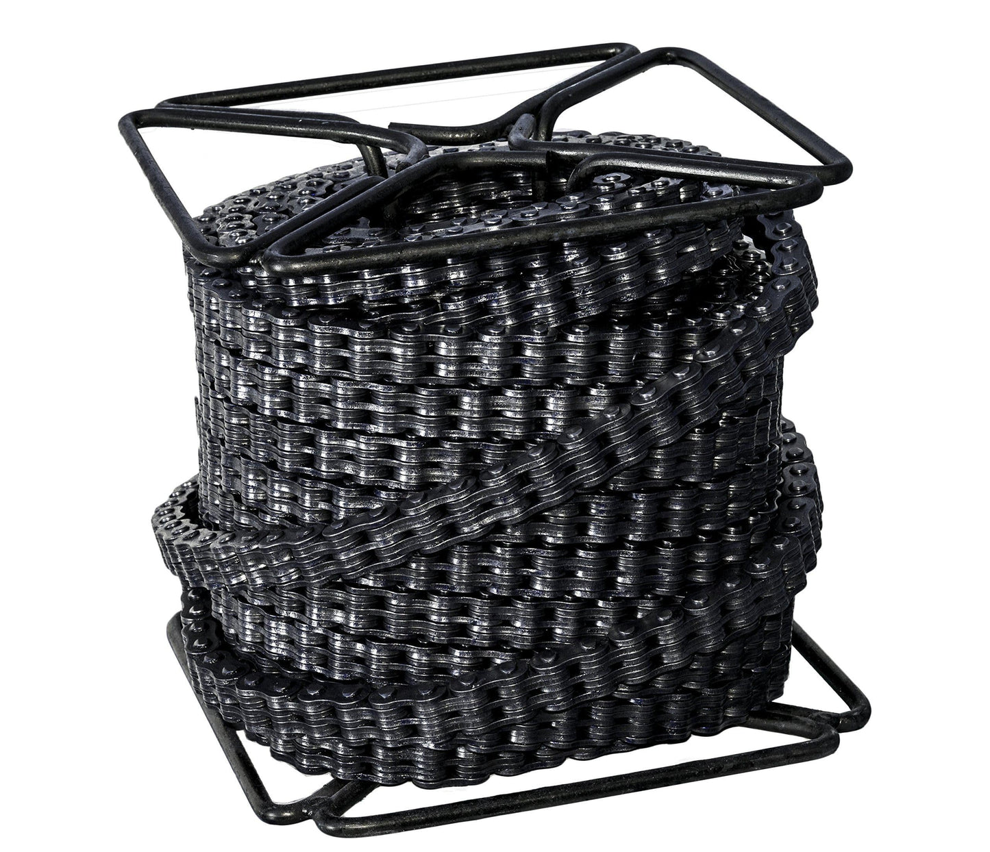 Jeremywell BL634 Leaf Chain 100 Feet for Forklift Masts,Hoisting with 10 Connecting Links