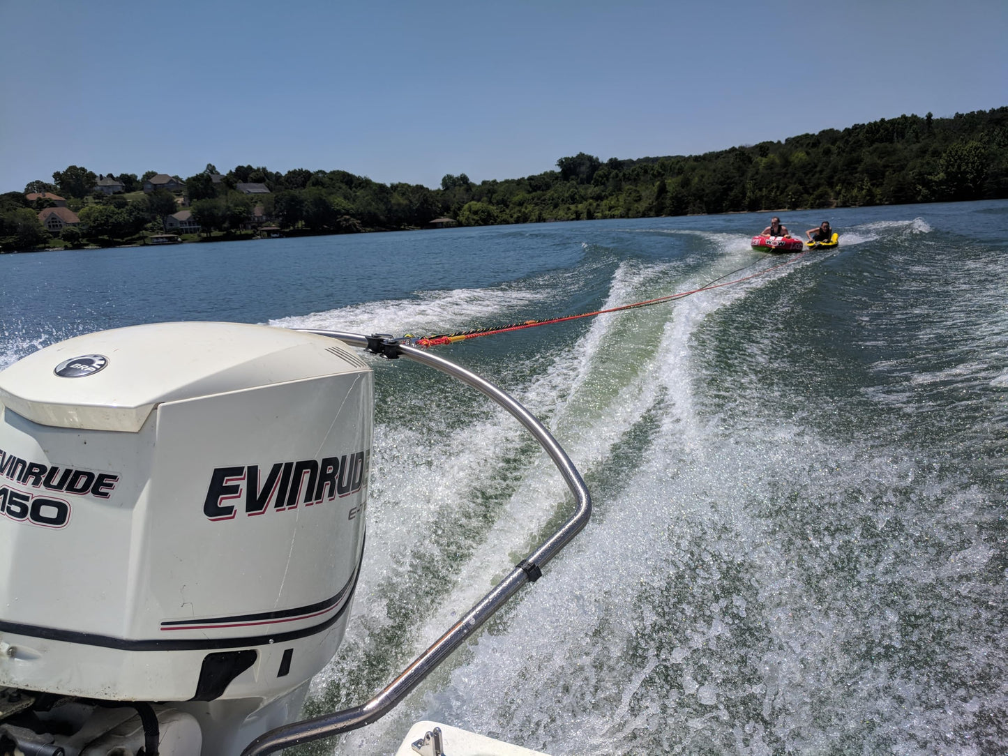 TurboSwing GIANTTURBOSWING TurboSwing Ski Tow Bar, for Single Outboard Motor
