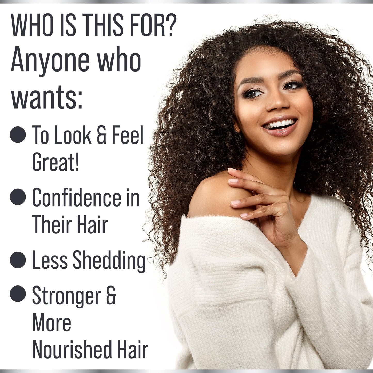 Biotin (5000mcg), Keratin, Collagen, Horsetail, Saw Palmetto – 5-in-1 Hair Growth Supplement & Vitamins for Women & Men, DHT Blocker Capsules for Thinning - Hair Growth Vitamins