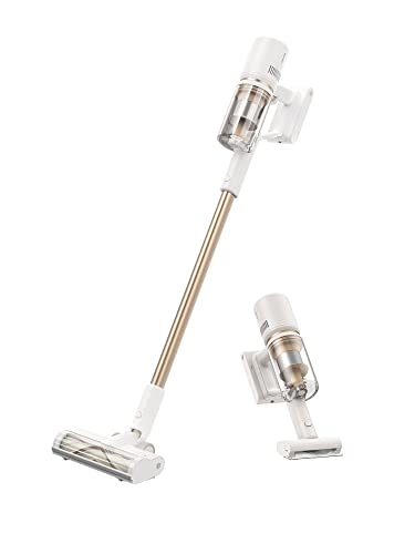 Dreametech Cordless Vacuum Cleaner, P10 Pro Vacuum Cleaner with 22Kpa Powerful Suction, 2 in 1 Lightweight Stick Vacuum for Hard Floor Pet Hair