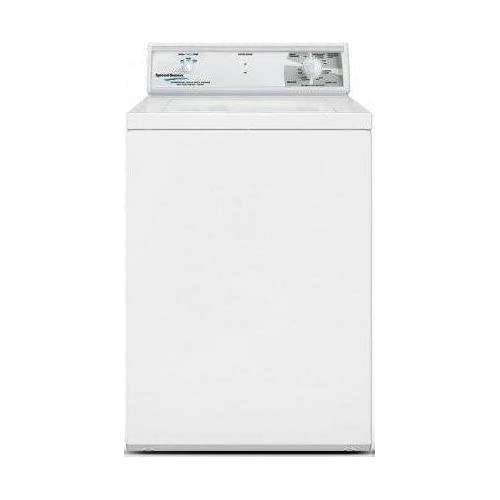 Speed Queen Top Load LWN432SP115TW01 26"" Washer with Front Load LDE30RGS173TW01 27"" Electric Dryer Commercial Laundry Pair in White