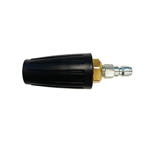 SIMPSON Cleaning MSH3125 MegaShot 3200 PSI Gas Pressure Washer & 80143 3600 PSI Universal Turbo Pressure Washer Nozzle, 1/4-Inch Quick Connect, Hot- or Cold-Water Use
