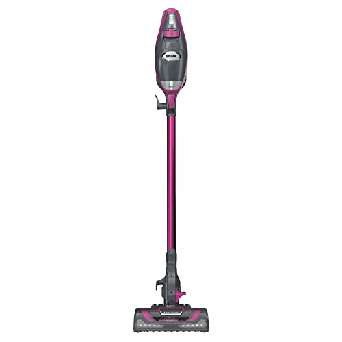 Shark HV371 Rocket Pro DLX Corded Stick, Removable Hand Vacuum, Advanced Swivel Steering, XL Cup, Crevice Tool, Upholstery Tool & Anti-Allergen Dust Brush, Fuchsia, Capacity