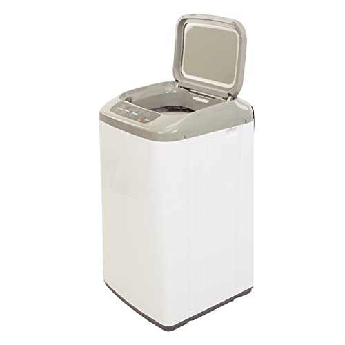 Avanti Portable Compact Washing Machine for Clothes/Laundry, 0.84 Cu. Ft. Capacity, Standard Sink/Faucet Attachment for Apartment, Dorm, RV, White