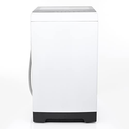 Avanti STW16D0W Portable Washing Machine 1.6 Cu. Ft. Capacity, Top Loading with Hot and Cold Water Inlets, 6 Cycles, Compact for Apartments Dorms and RVs, White