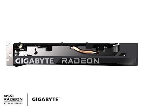 GIGABYTE Radeon RX 6400 Eagle 4G Graphics Card, WINDFORCE 2X Cooling System, 4GB 64-bit GDDR6, GV-R64EAGLE-4GD Video Card