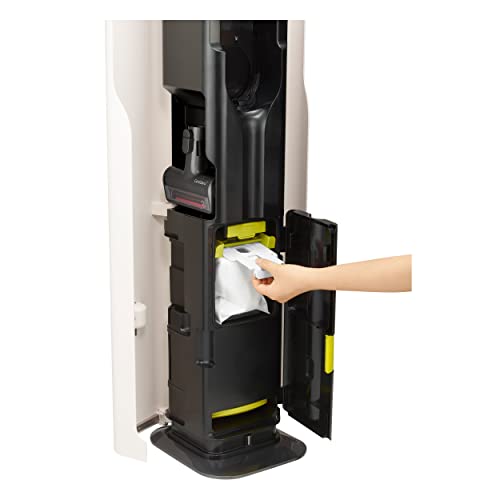 LG CordZero Auto Empty Cordless Stick Vacuum Cleaner Wet Mop All in One Tower, Extra Removable Battery, Up to 120 Min, Handheld, Powerful Suction, Hard Floor, Carpet, Car, Pet Hair, A939KBGS
